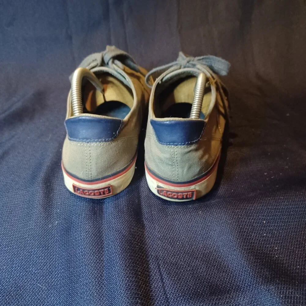 Lacoste Lace Yacht Club Mens Size 10 Classic‎ Casual Slip-On Shoes